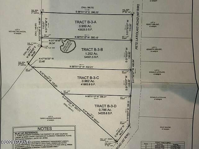 1st image of Pete Latiolais Tract B Rd #3-C