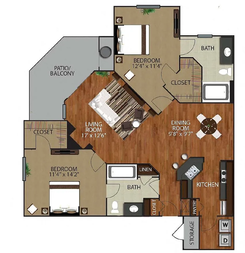 Floor plan D