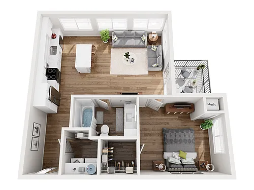 Floor plan Whitney IV