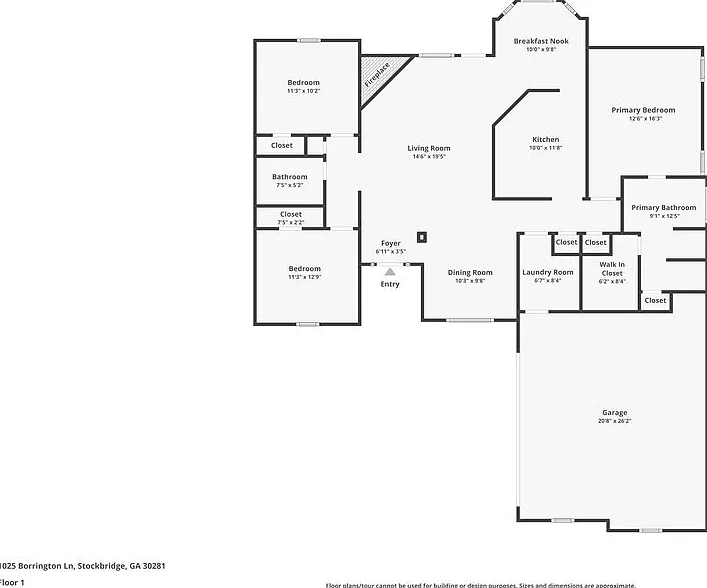3 bed, 2.0 bath, 1476 sqft, $2,020 — Photo 2