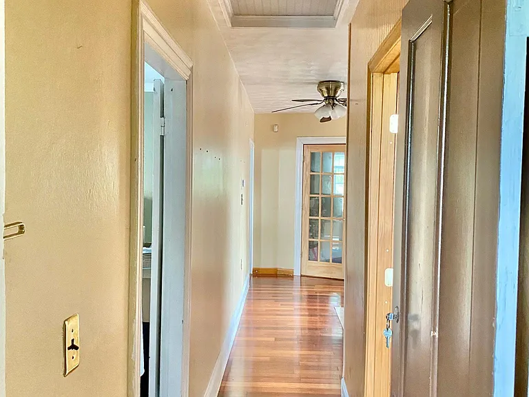 Apt Hallway leading to Kitchen & Living Room