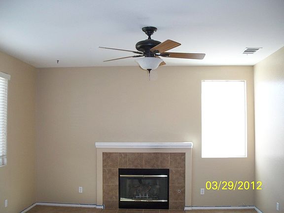 Family room with fireplace