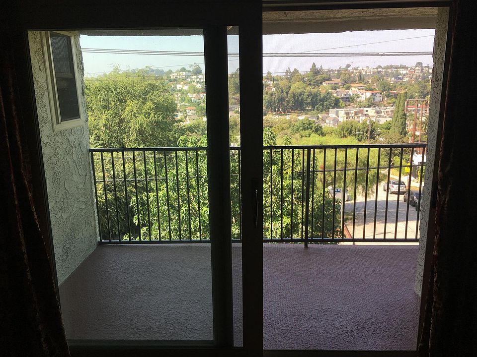 View from living room. Large balcony with great views. Not on a busy street.