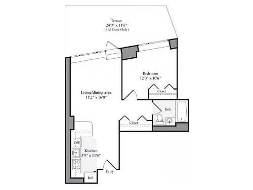 Floor plan 624