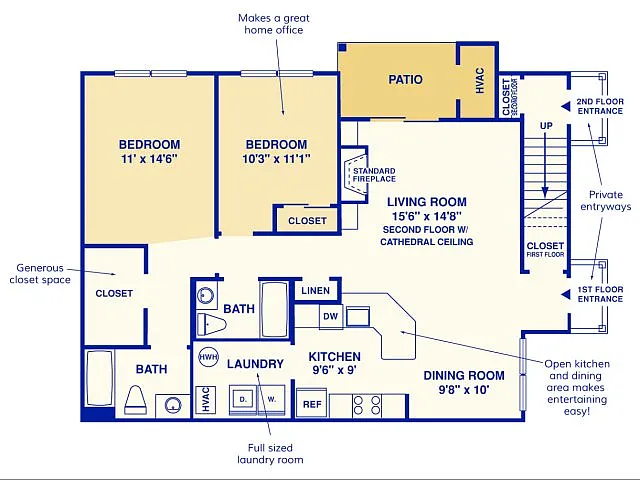 Floor plan Cottonwood