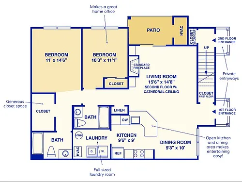 Floor plan Cottonwood