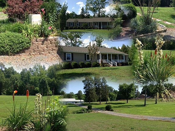 Collage of house and grounds