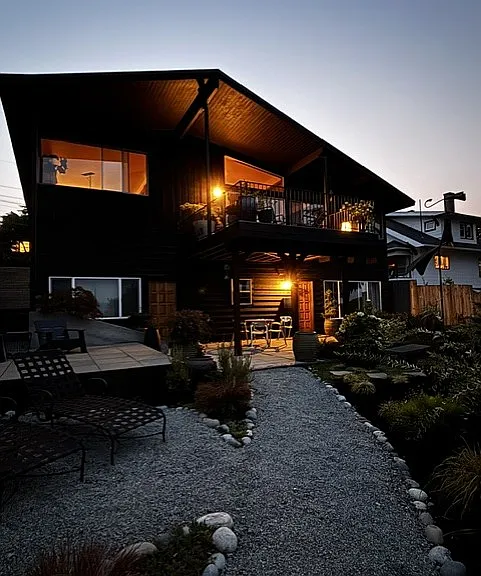 Path to your living space and front door