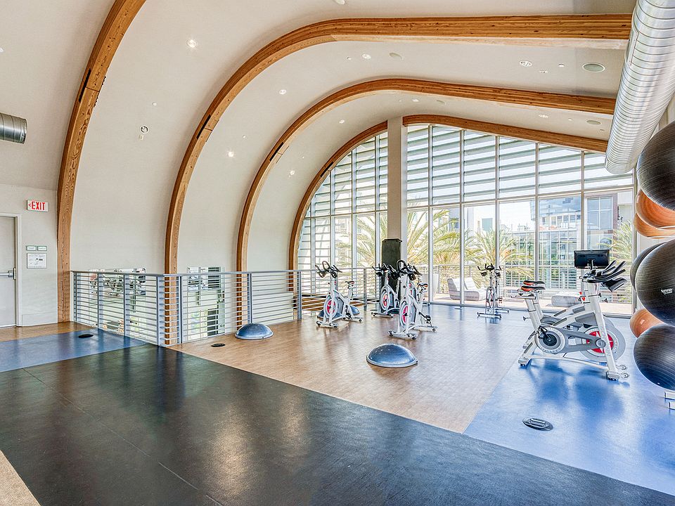 Our fitness center is complete with everything you need for a workout