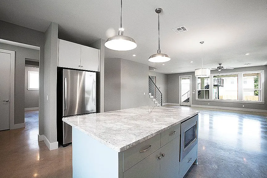 Open concept to entertain