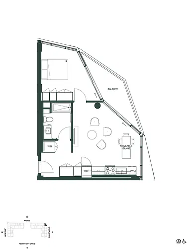 Floor plan A-51