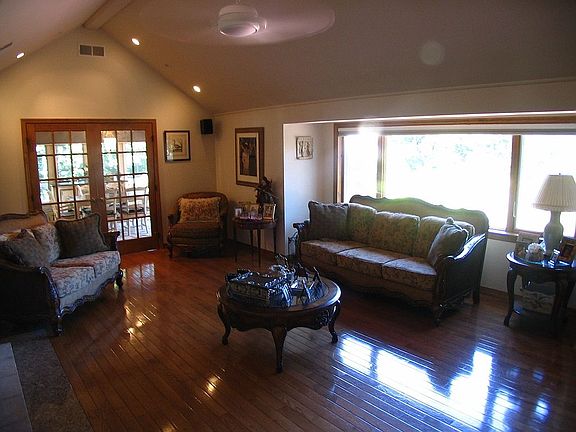 Living room Fireplace View