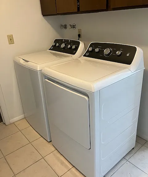 washer and dryer