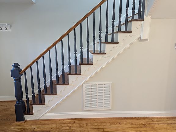 Original, antique staircase.