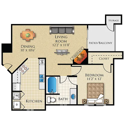 Floor plan Plan A-4