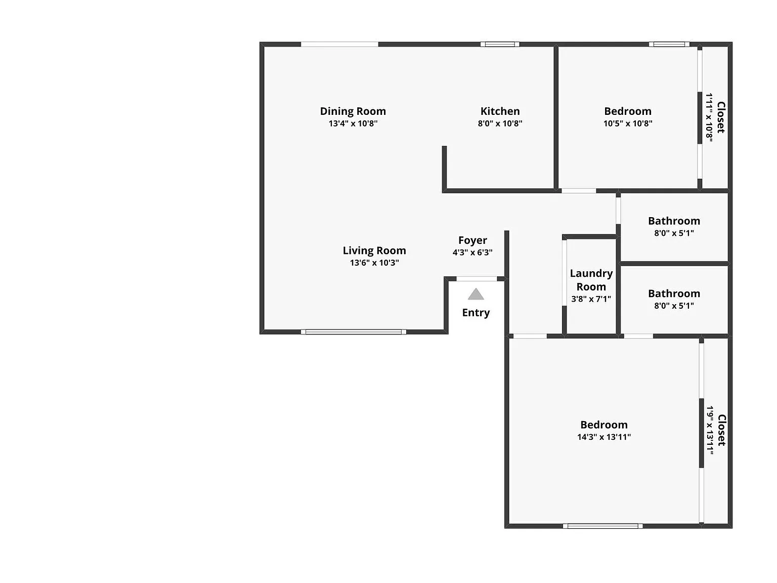 2 bed, 900 sqft, $1,250 — Photo 2