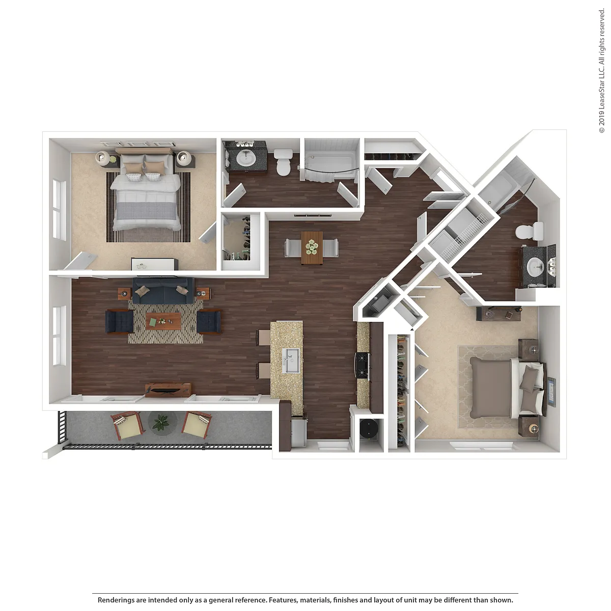 Floor plan Canes Luxury