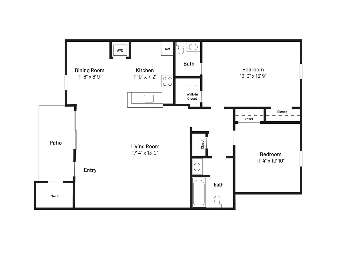 Floor plan The Cardinal