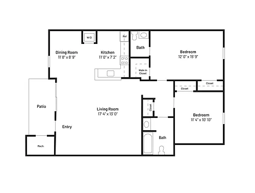 Floor plan The Cardinal