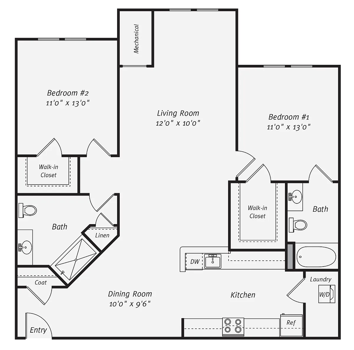 Floor plan B4BR