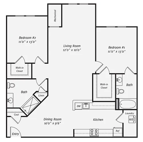 Floor plan B4BR