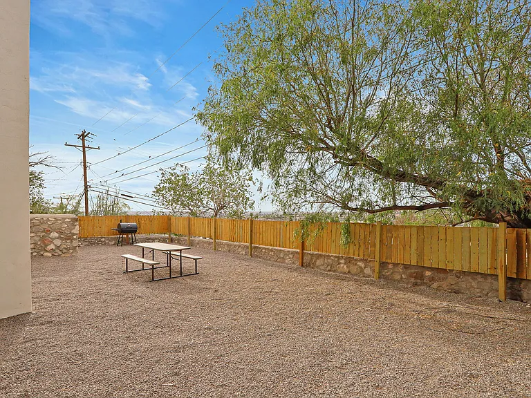 BBQ Grill & Picnic Table
