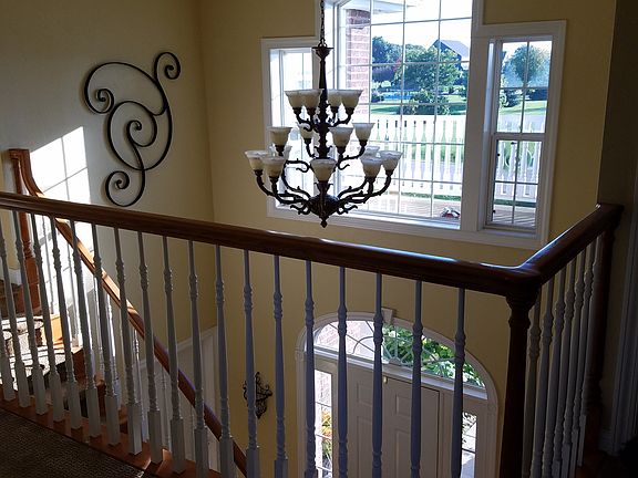 View toward front door