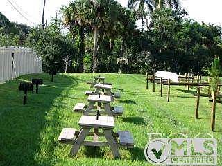 Community picnic area and canoe/kayak launch