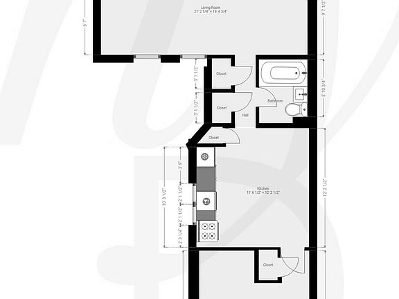 2nd image of 911 8th Ave APT 1A