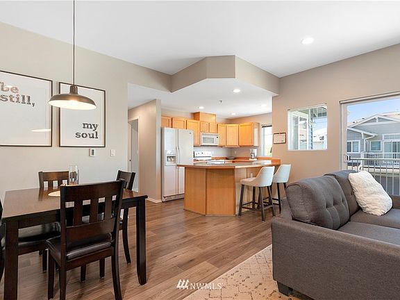 Open concept living area; new paint throughout