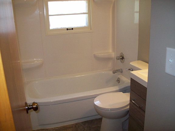 Bathroom is clean and redone