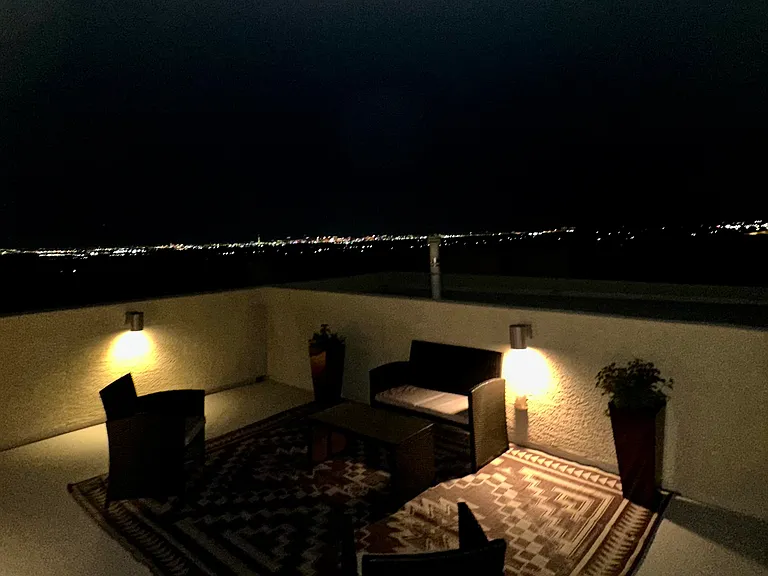 Rooftop deck where the views are endless