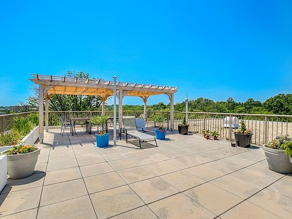 New rooftop deck, nice view.