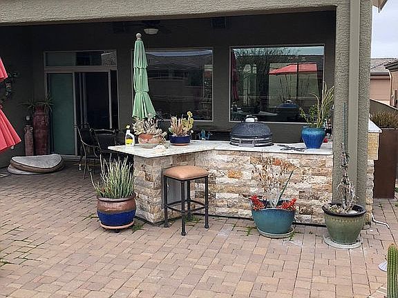 Covered Patio/Kitchen