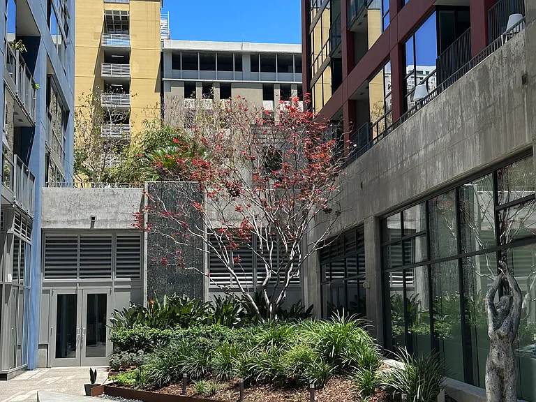 ICON courtyard.