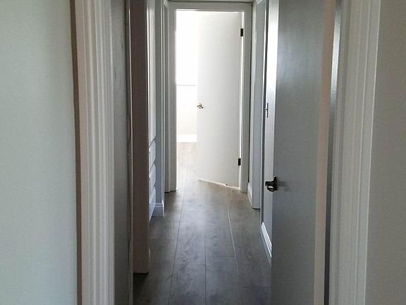 Hallway from entry to master bedroom