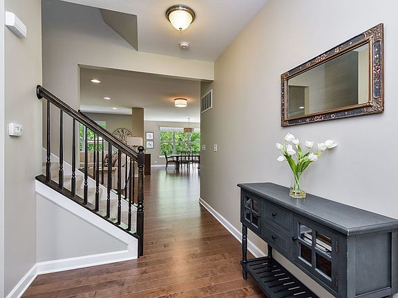 Built in 2014 by original owners, this newer home has 9' ceilings throughout. Solid maple hardwood f