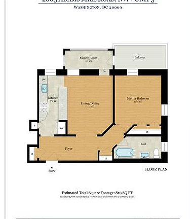 Spacious floor plan