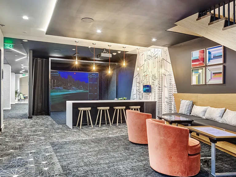 Check out our gaming room with arcade games and a golf/sports simulator.