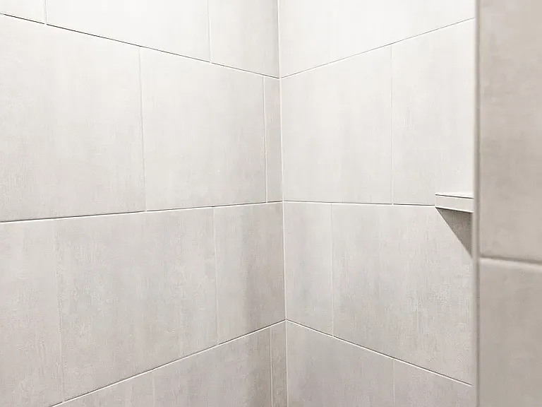 Master walk-in shower