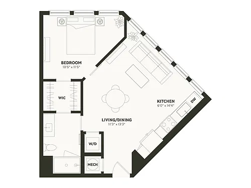 Floor plan A1