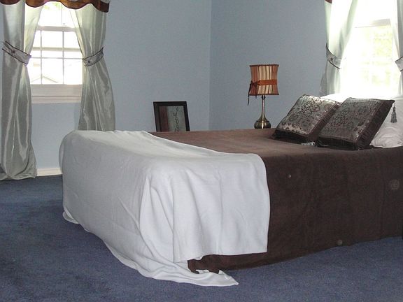 SPacious master bedroom