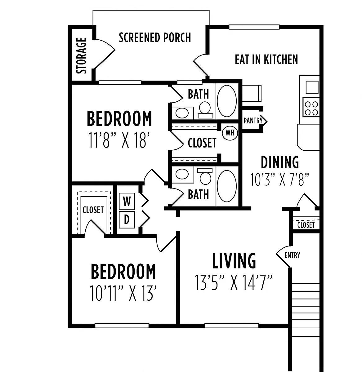 Floor plan The Cypress