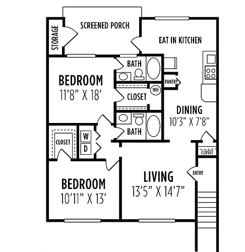Floor plan The Cypress