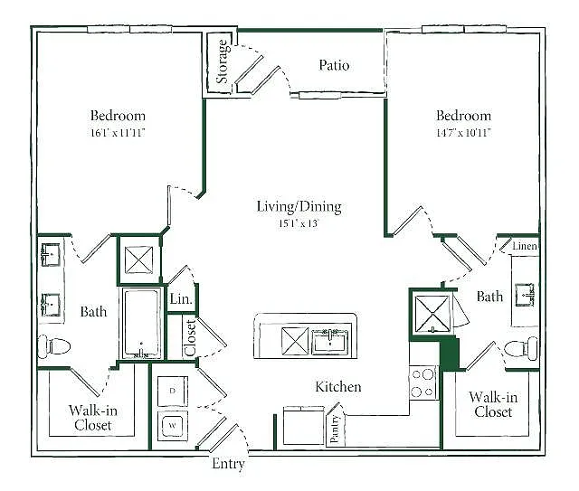 Floor plan HD-B1B