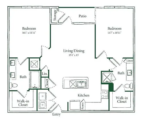 Floor plan HD-B1B