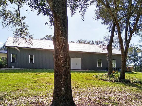 Side view of the home.