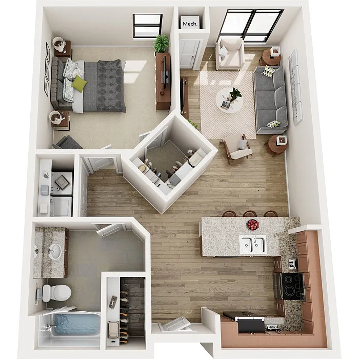 Floor plan A7