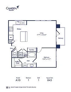 Floor plan A10