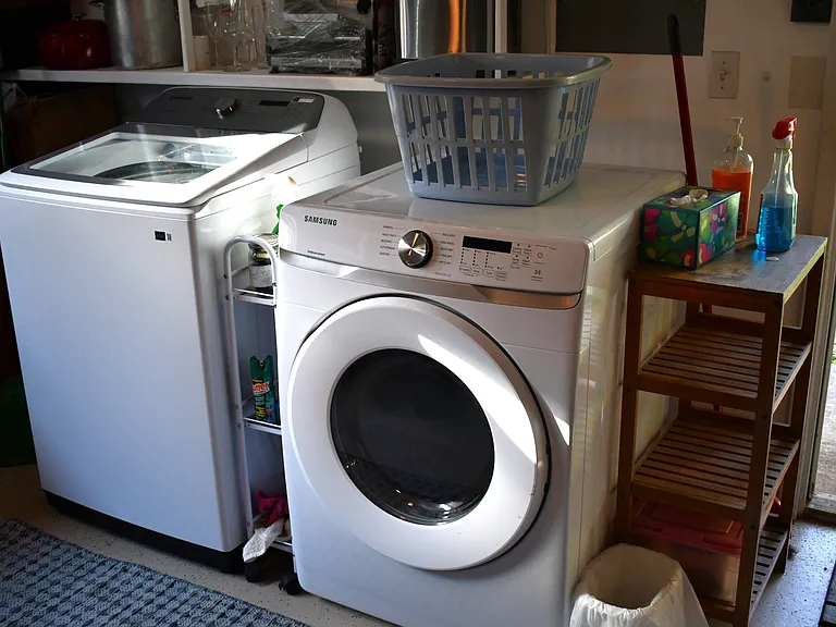 Full size washer and dryer for your use only.